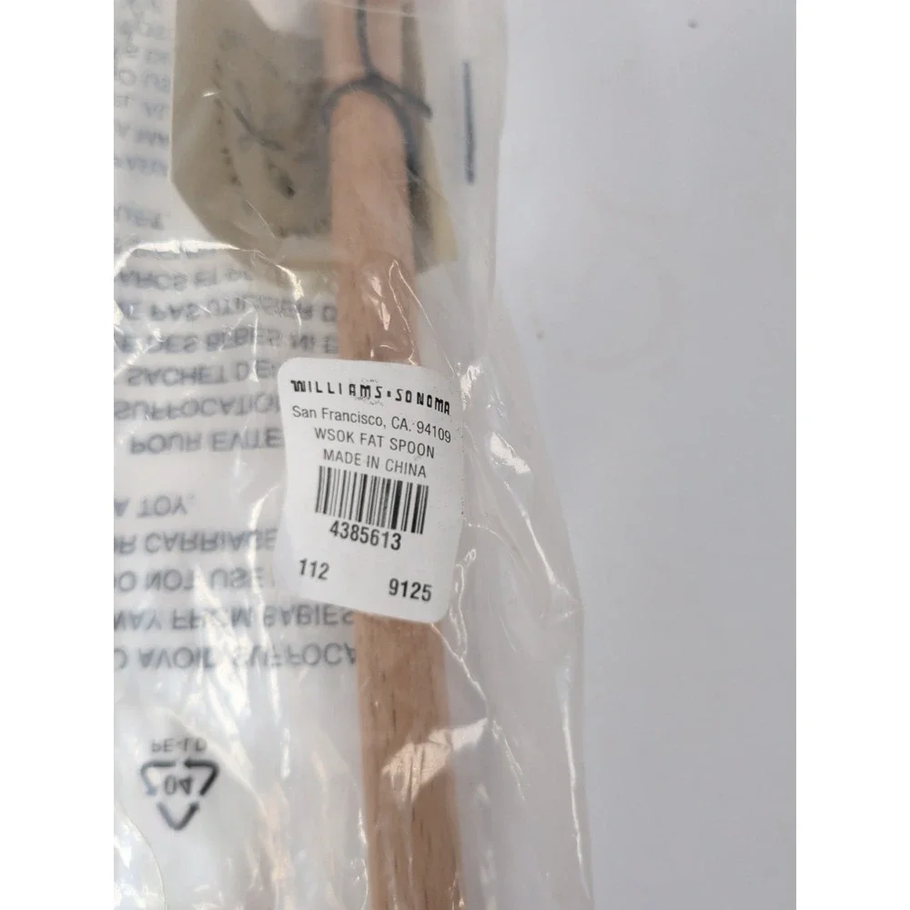 Williams Sonoma Open Kitchen Silicone Spatula & 2 Wooden Spoons - New